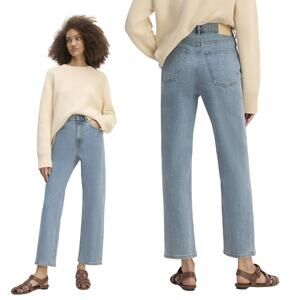 Everlane Women's Flare & Wide Leg Jeans in Light Blue